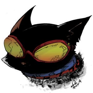 Cat with Goggles