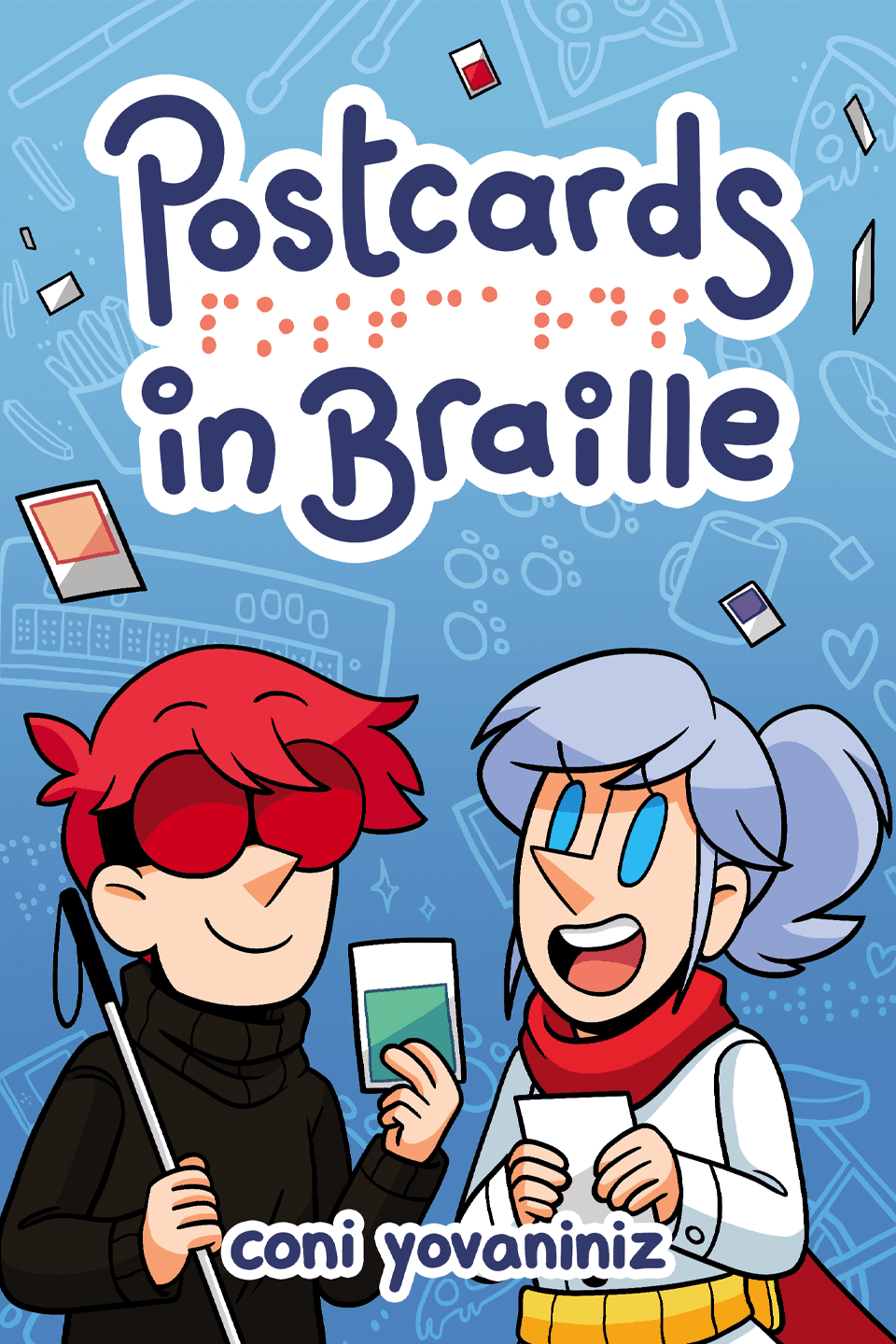 Postcards in Braille