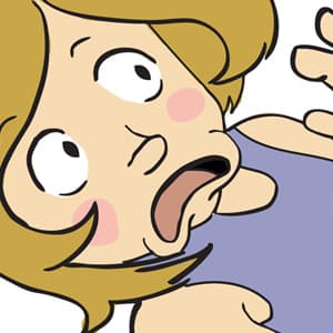 Self-absorbed sketch comic