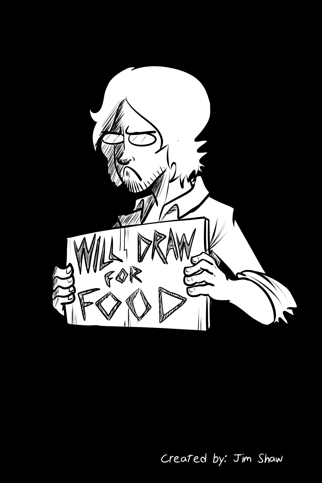 Will Draw for Food