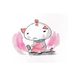 Life with RED cat