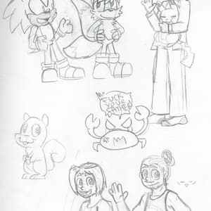 Sketches and Various