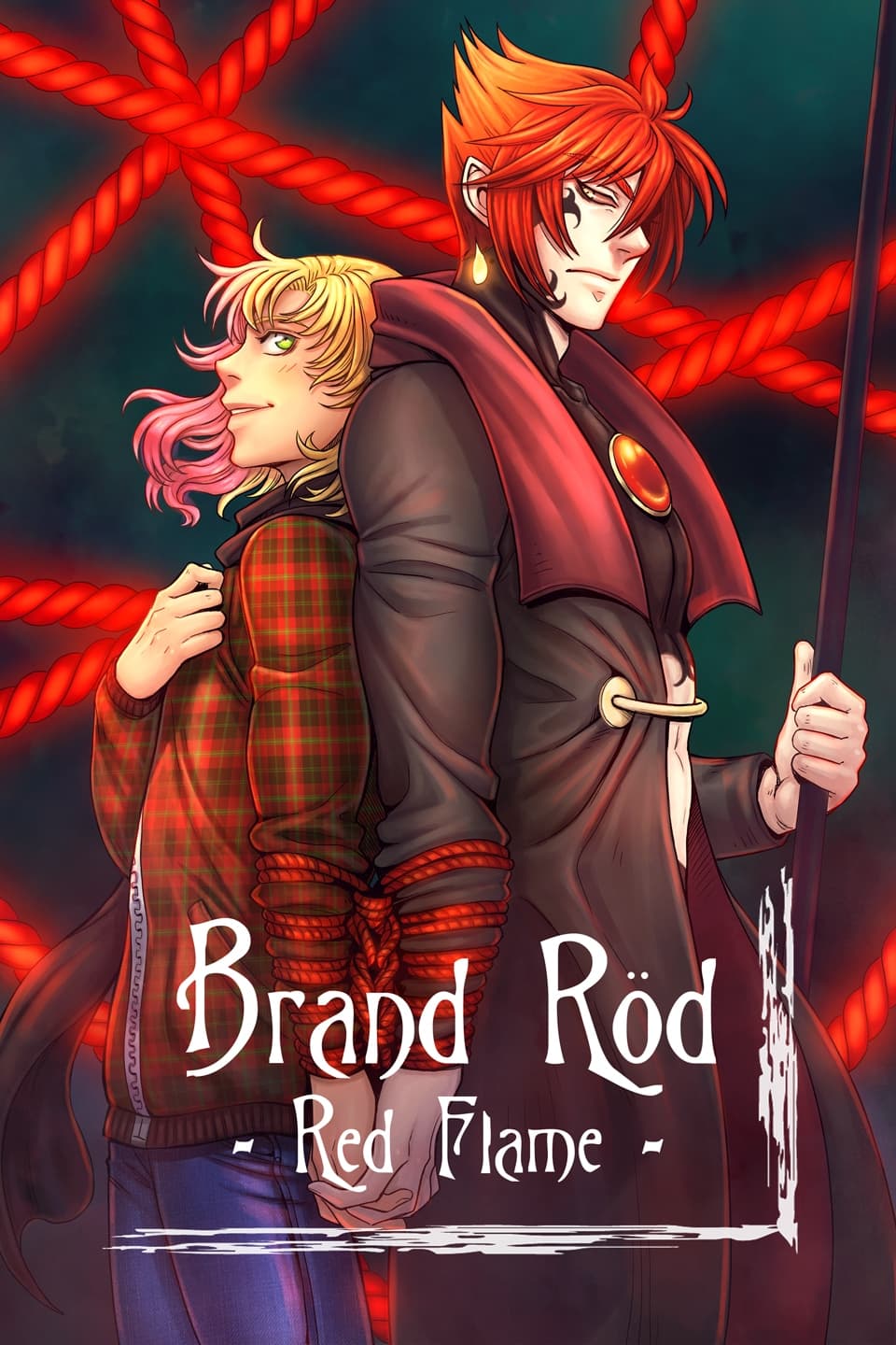 Brand Röd - Red Flame