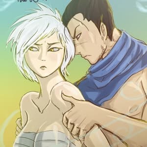 [ESP] Riven x Yasuo Fancomic