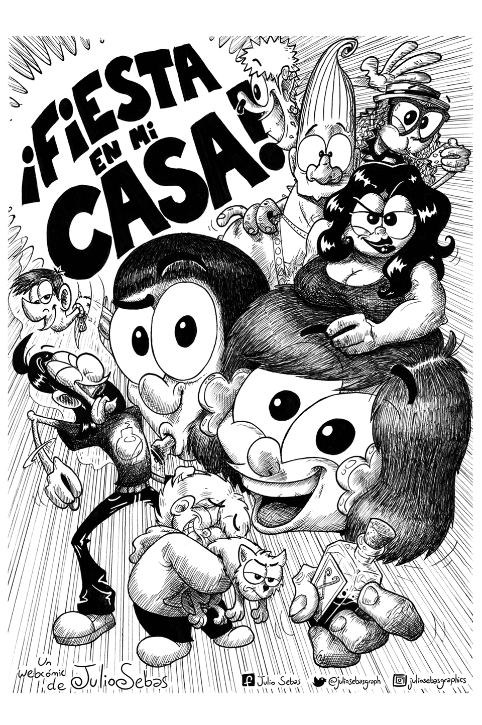 ¡Fiesta en mi casa!
