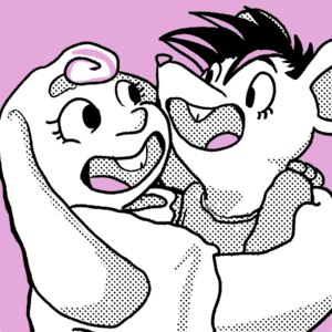 Binky and Popcorn