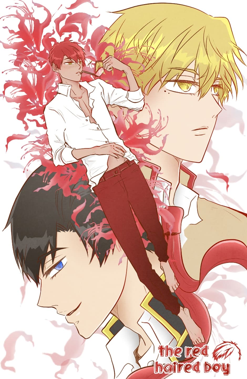 The red haired boy