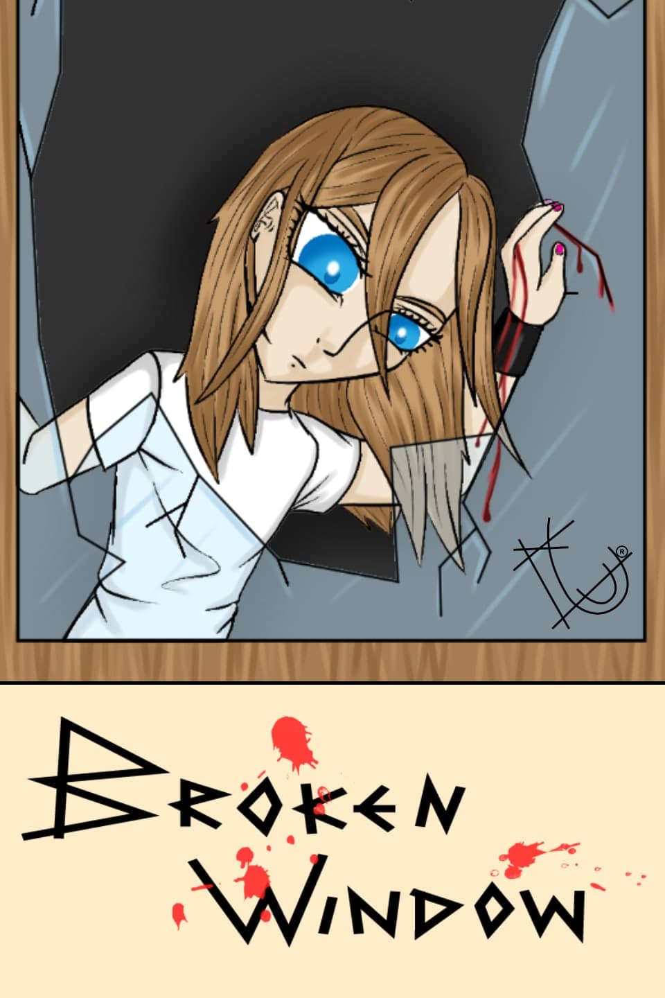 Broken window