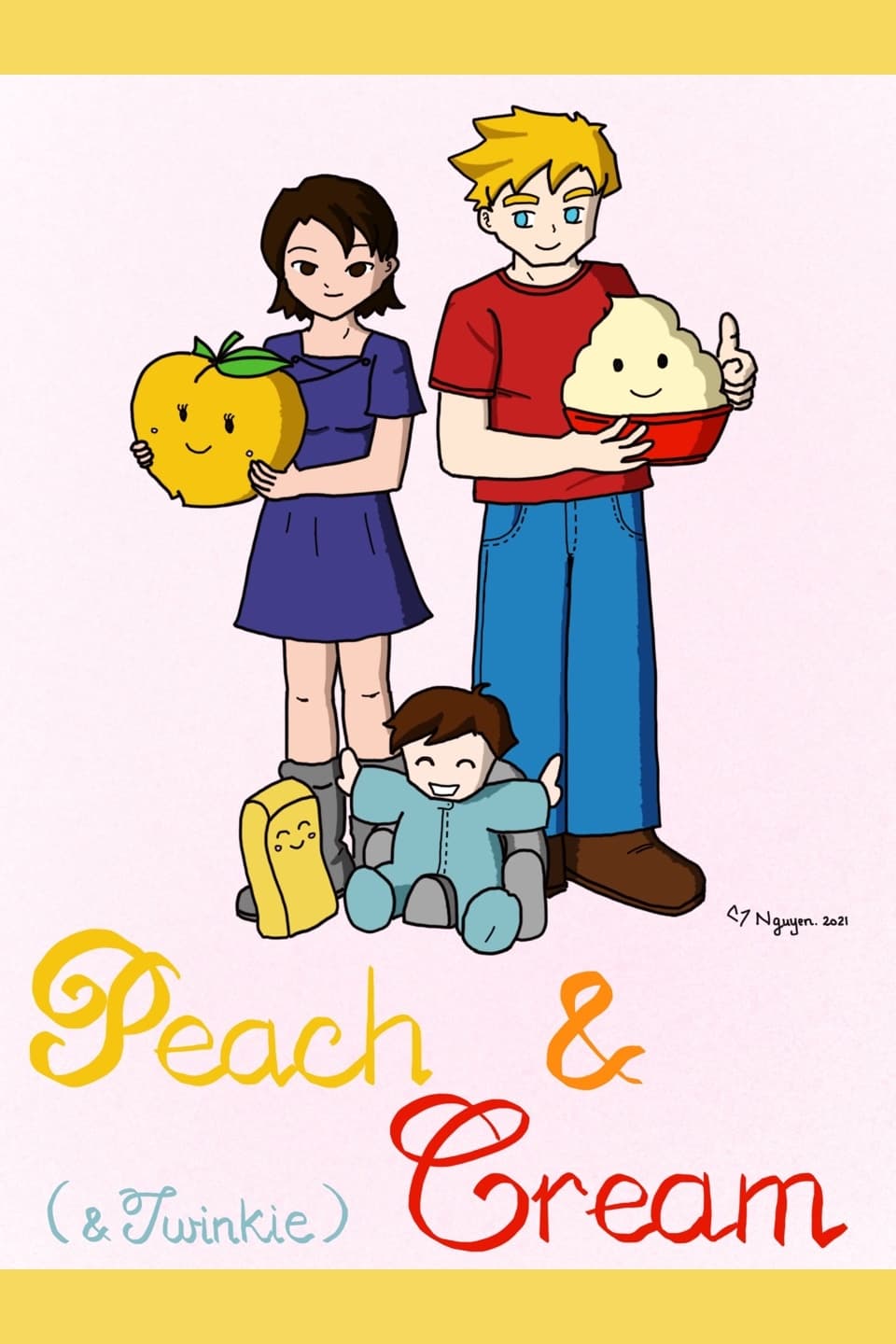 Peach and Cream