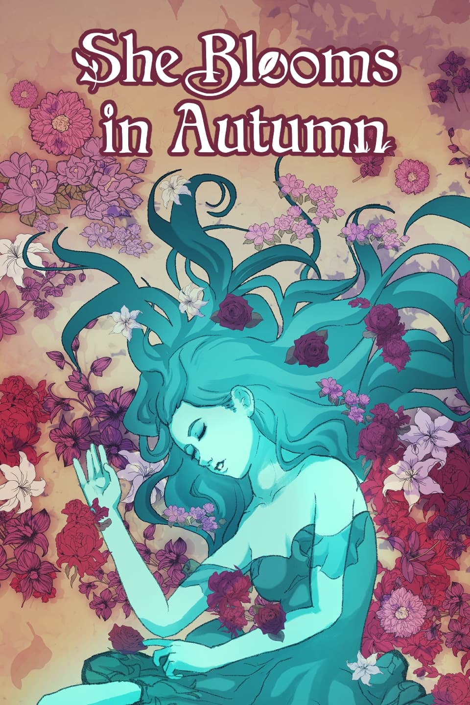 She Blooms in Autumn