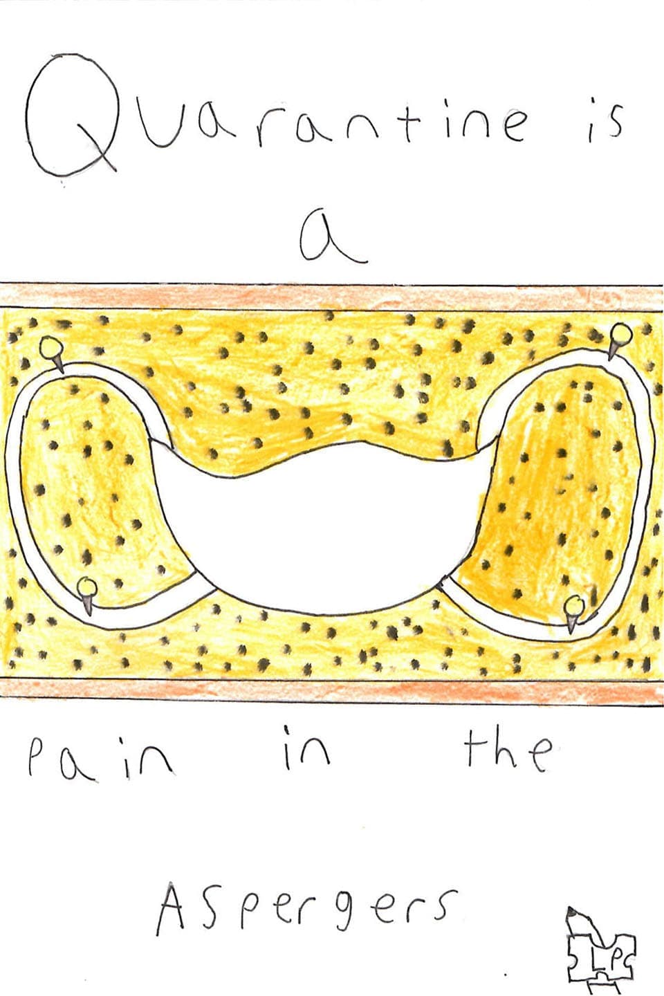 Quarantine is a Pain in the Aspergers