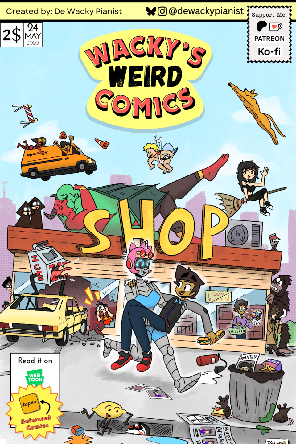 Wacky's Weird Comics