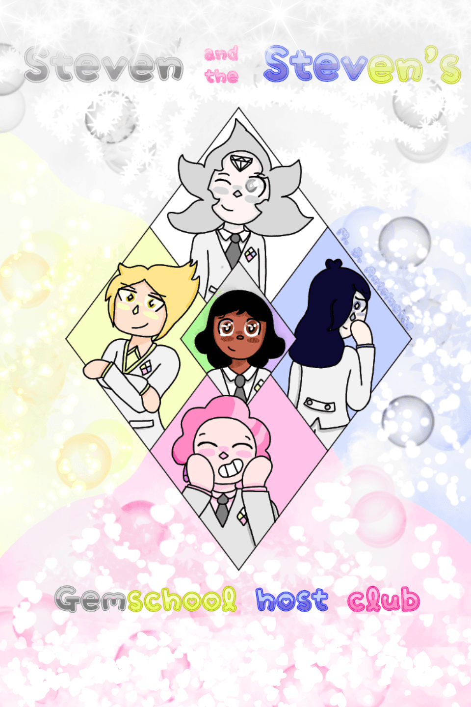 Steven and The Stevens Gemschool Host Club
