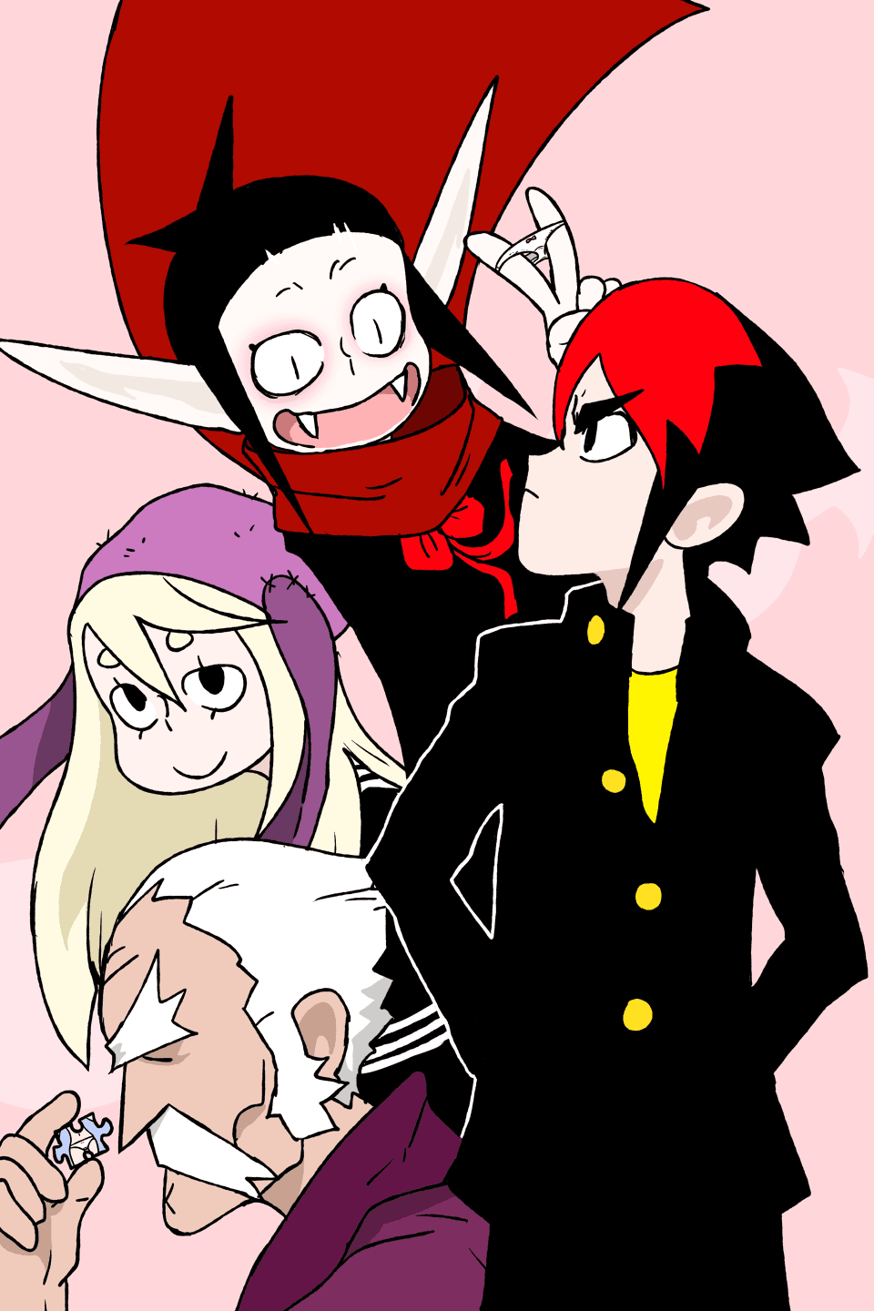 There's A Vampire In School!