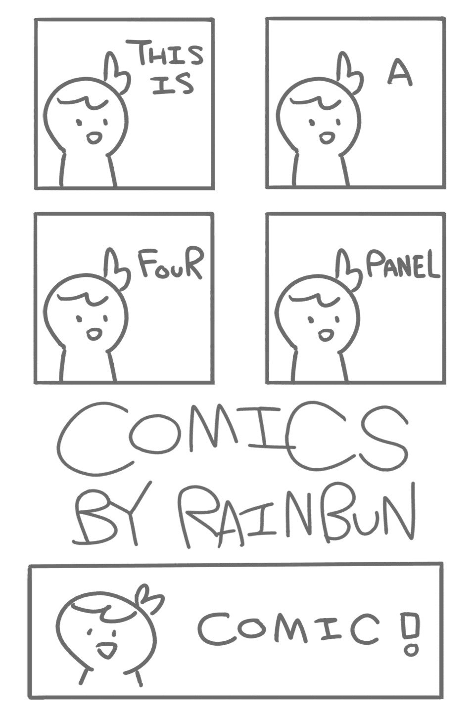Comics by Rainbun