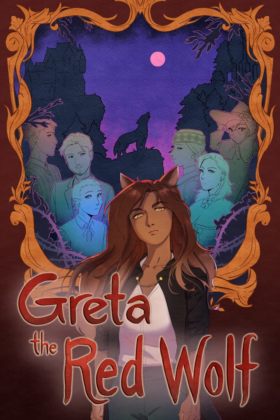 Greta the Red Wolf