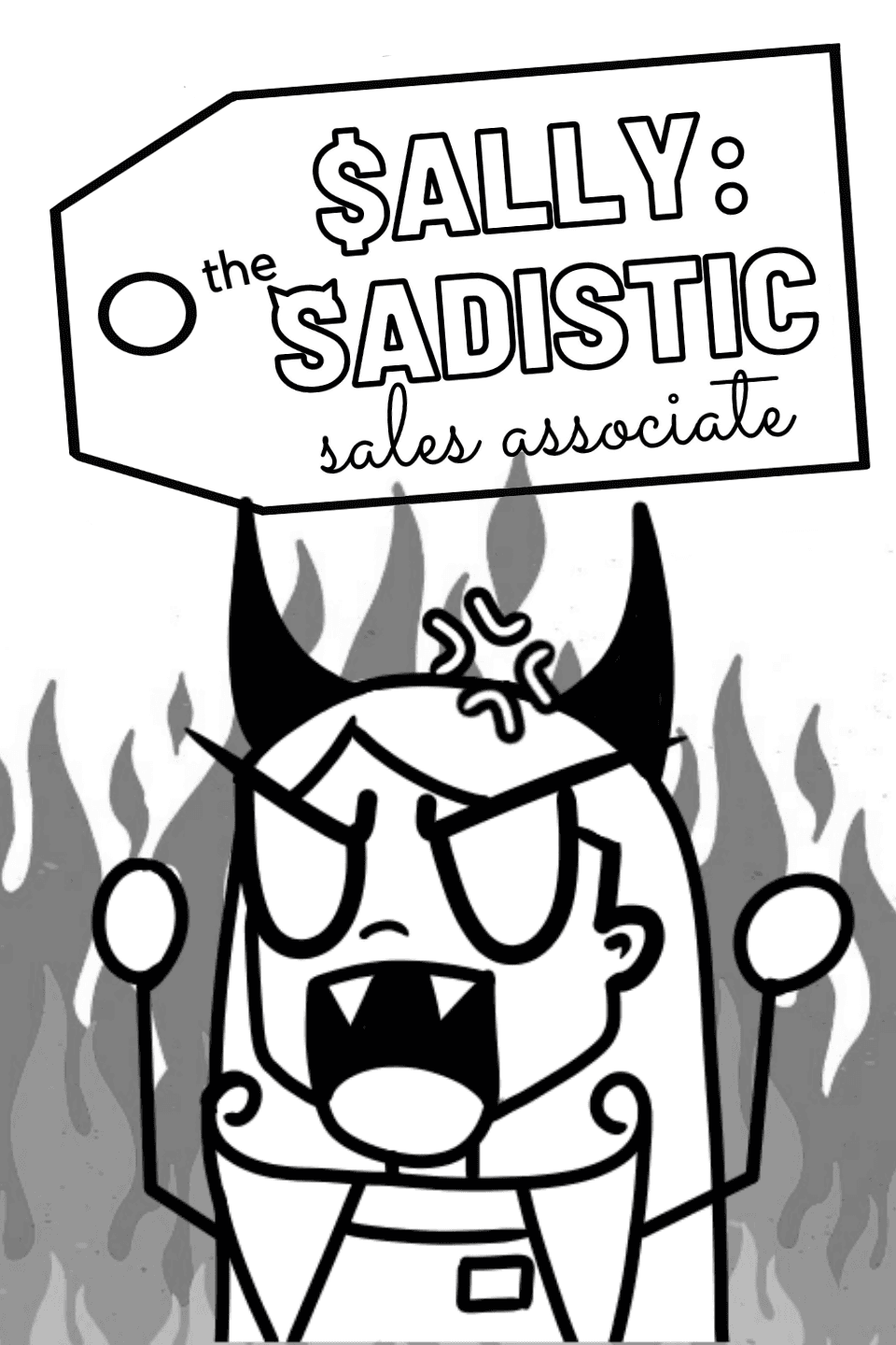 Sally: The Sadistic Sales Associate