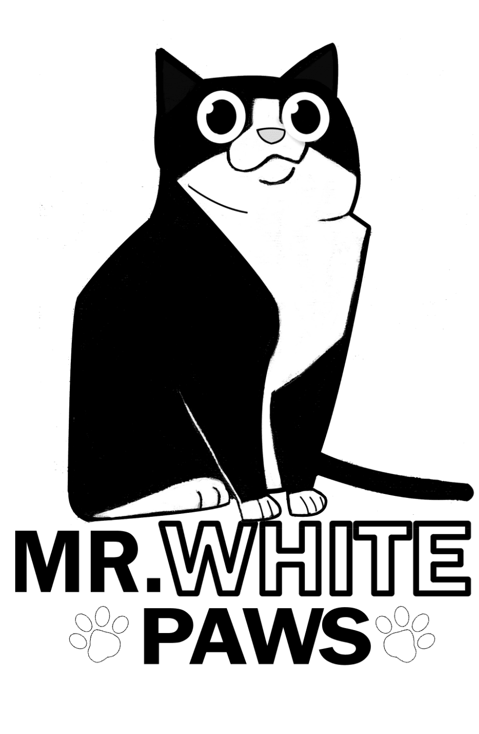 Mr. White Paws