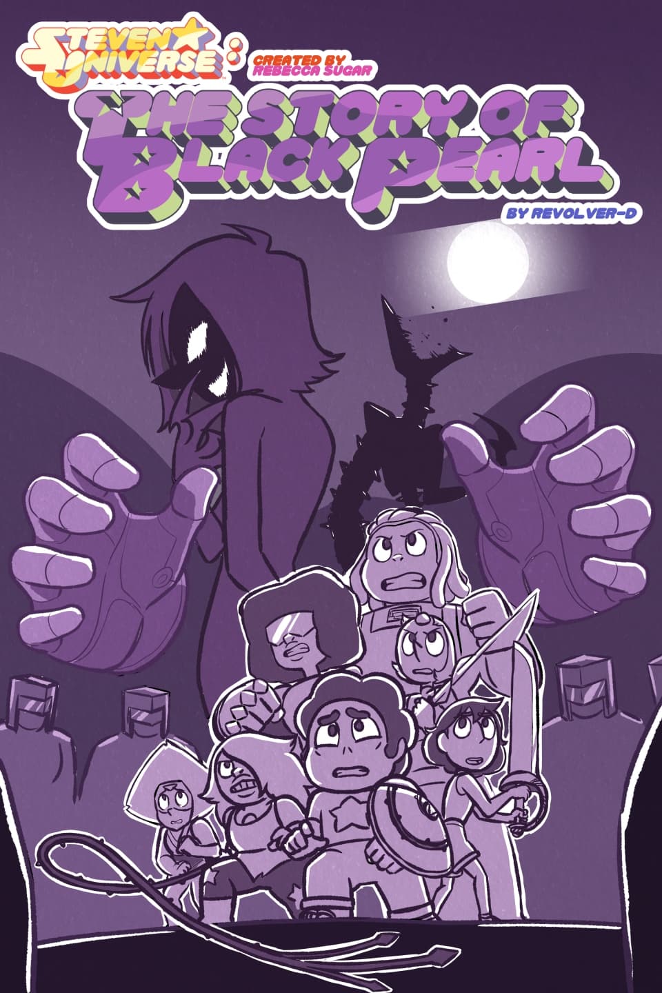 Steven Universe : The Story of Black Pearl (SU fan comic)