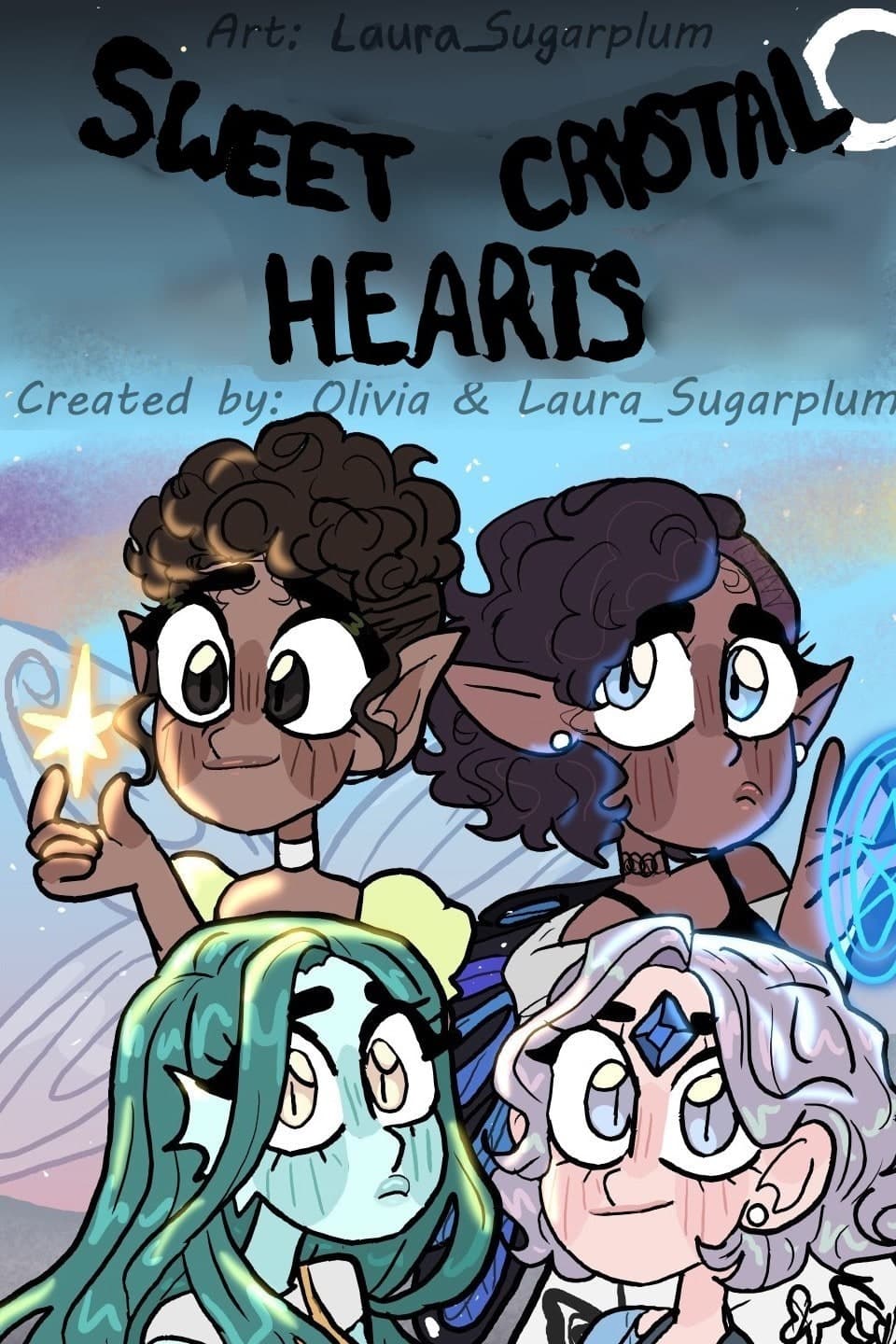 Sweet Crystal Hearts