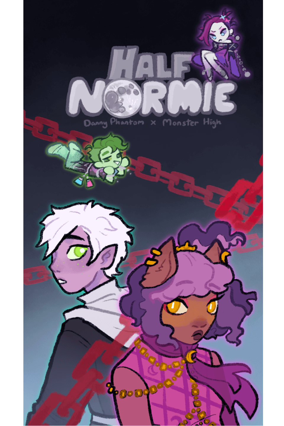 Half Normie AU