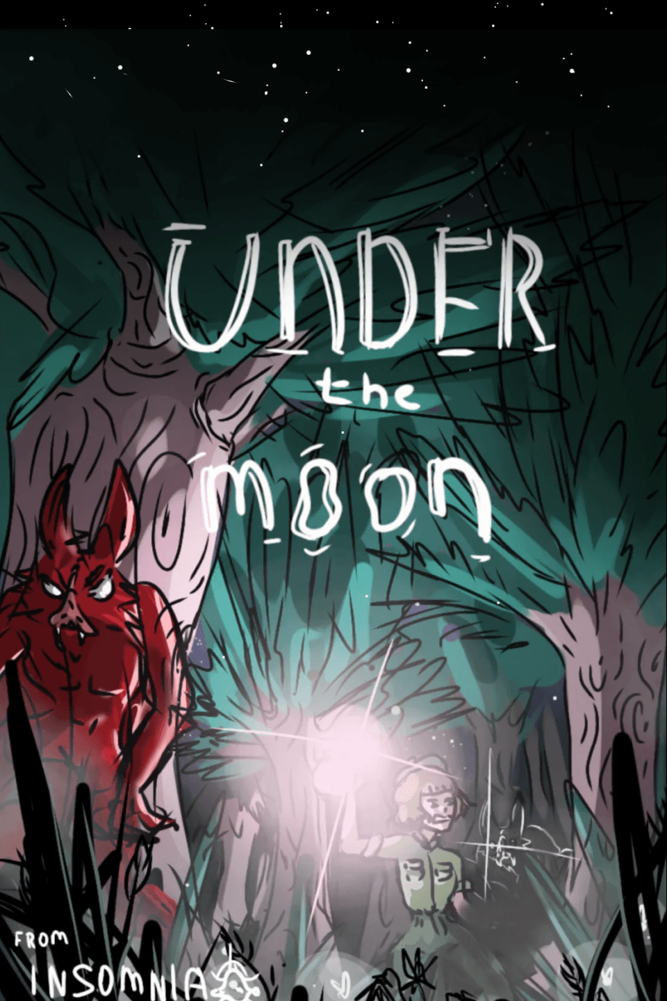 Under the moon