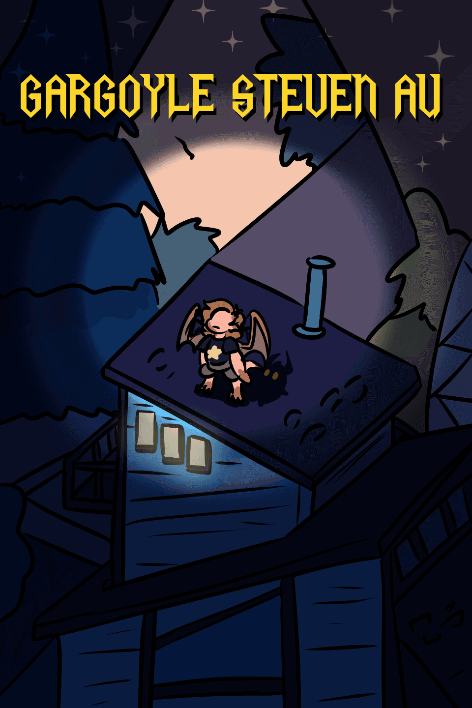 Gargoyle Steven AU
