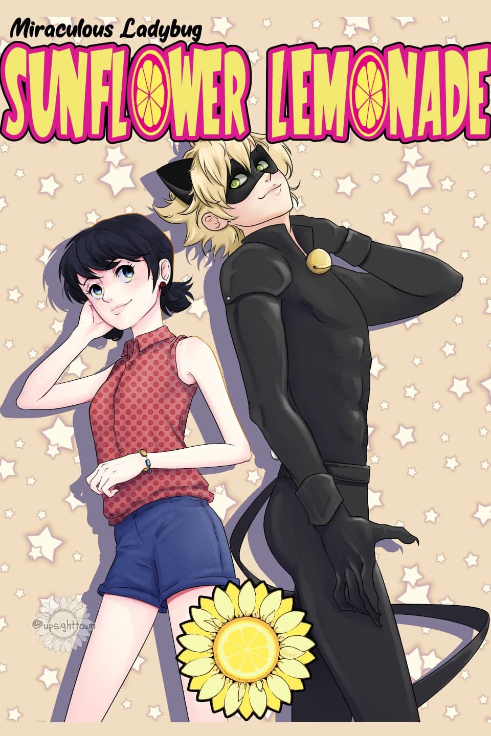 Miraculous Ladybug Sunflower Lemonade FANCOMIC