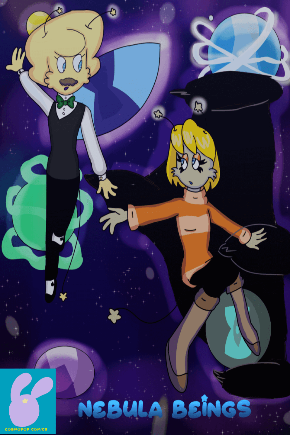 Nebula Beings Celestial Hearts