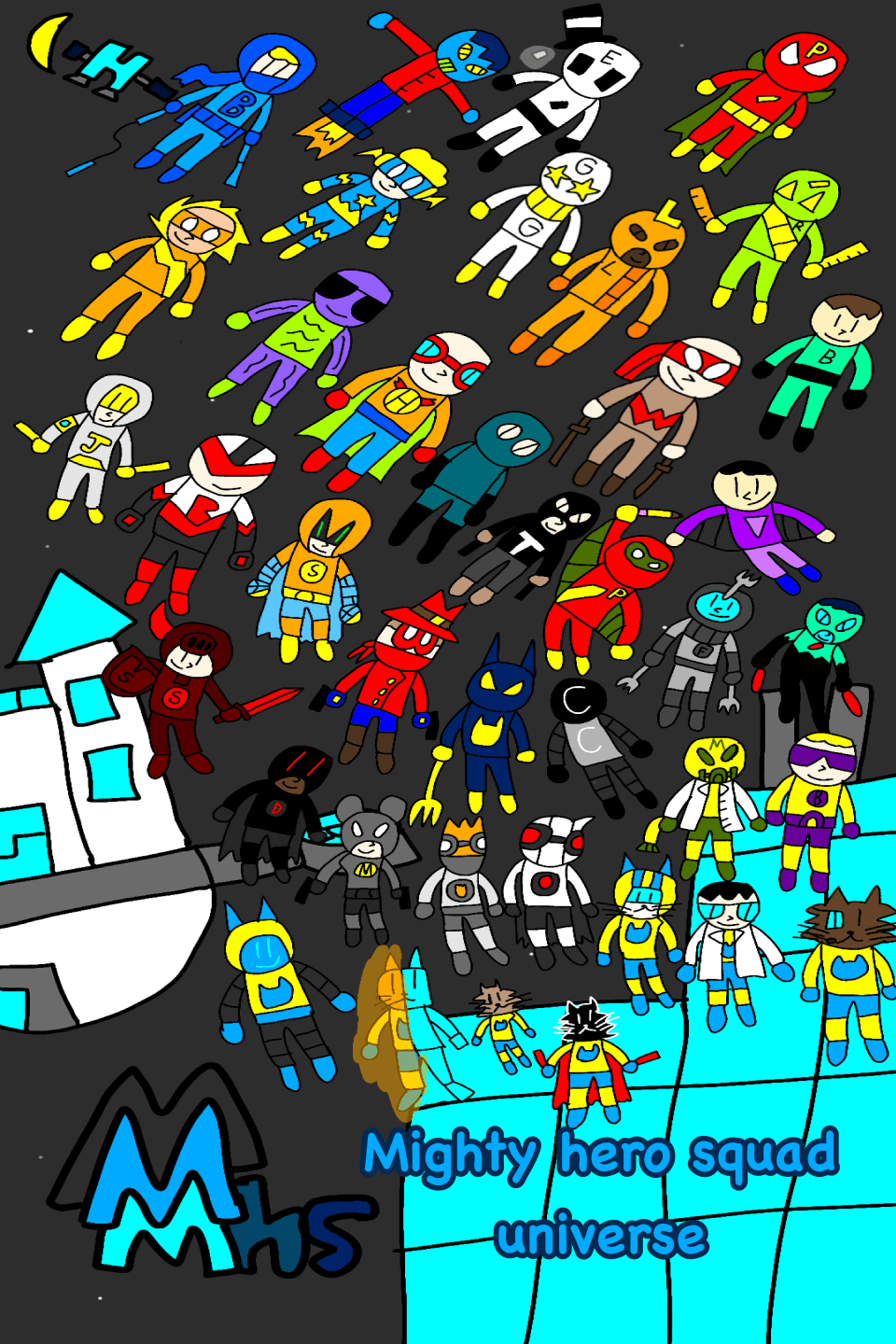 Mighty hero squad universe