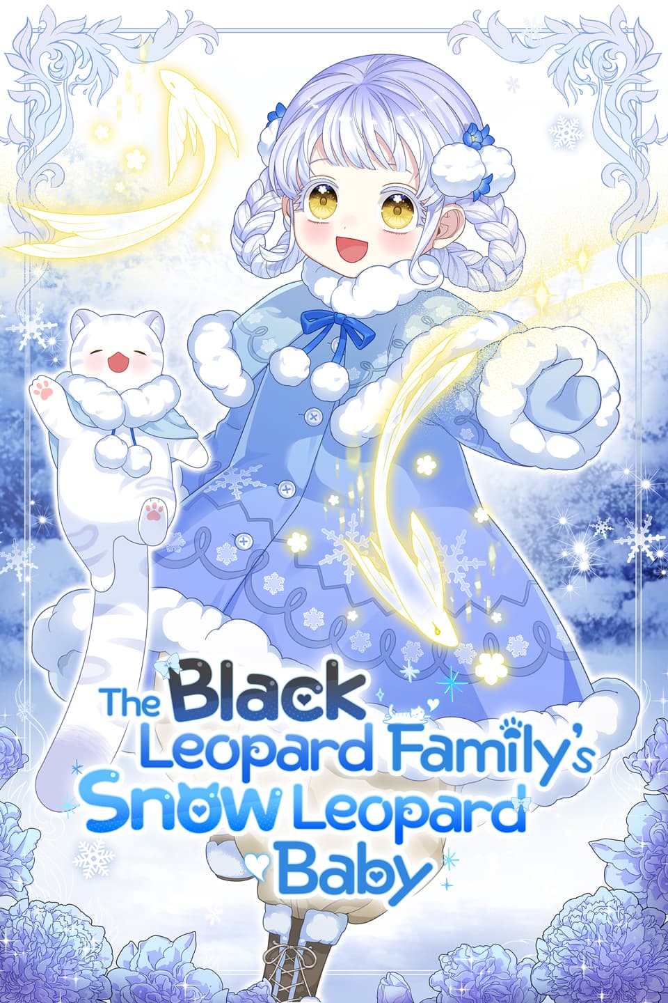 The Black Leopard Family's Snow Leopard Baby