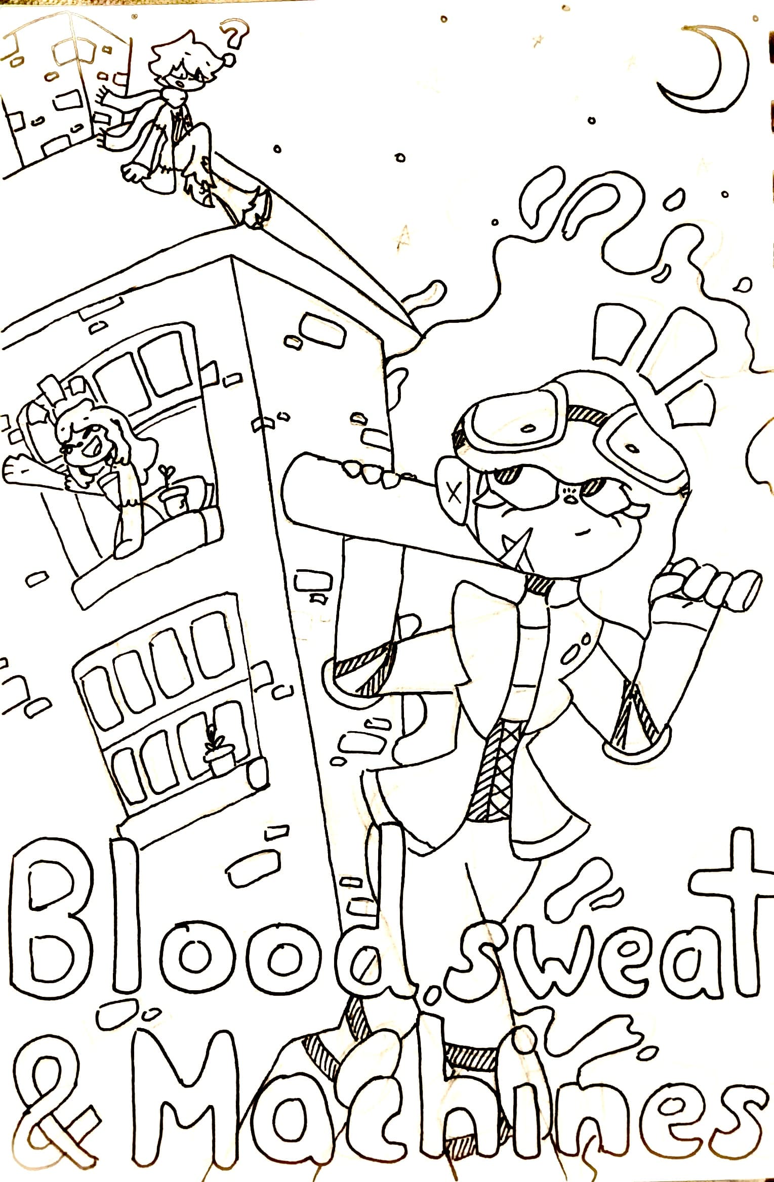 Blood sweat and machinery
