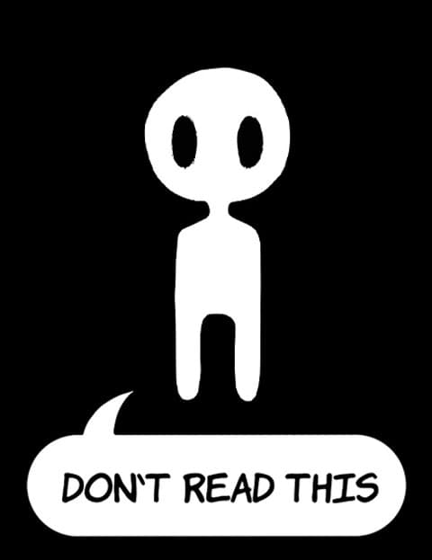Don't Read This