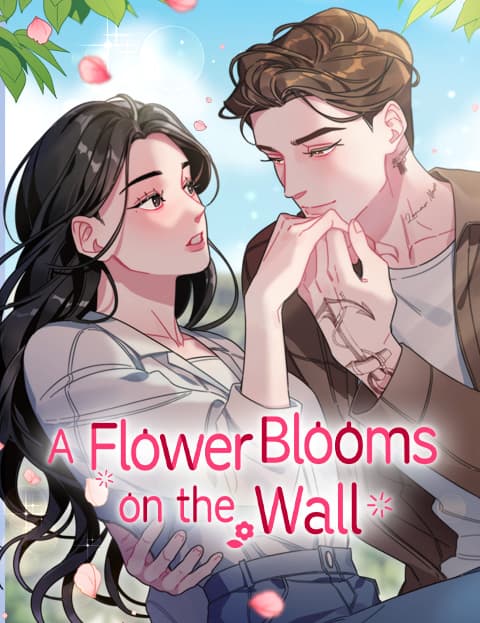 A Flower Blooms on the Wall