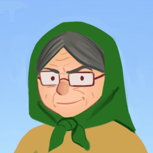 Happy Angry Grandma