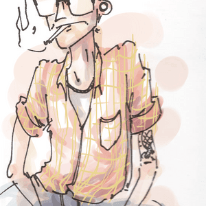 Trans Man Walking