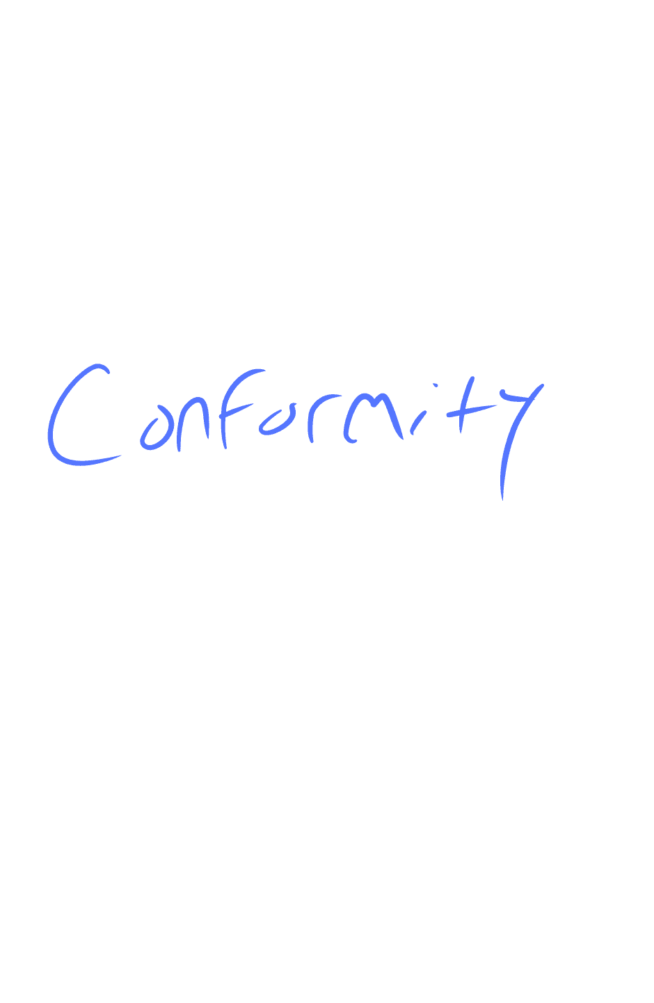Conformity