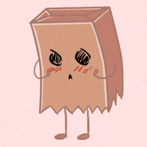 A Disgruntled Paper Bag