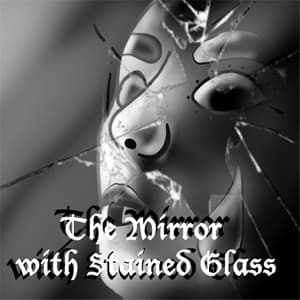 Mirror with Stained Glass