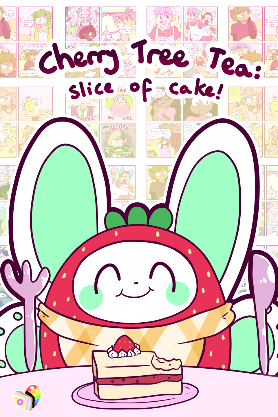 Cherry tree tea: Slice of Cake