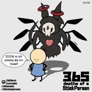 365 Deaths Of A Stickperson