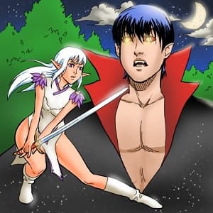 Elf x Vampire