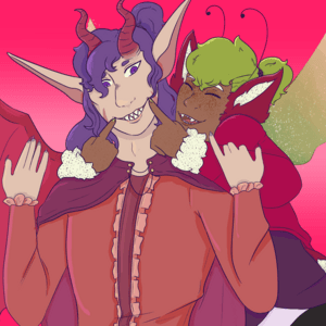 The Nymph & The Demon Prince