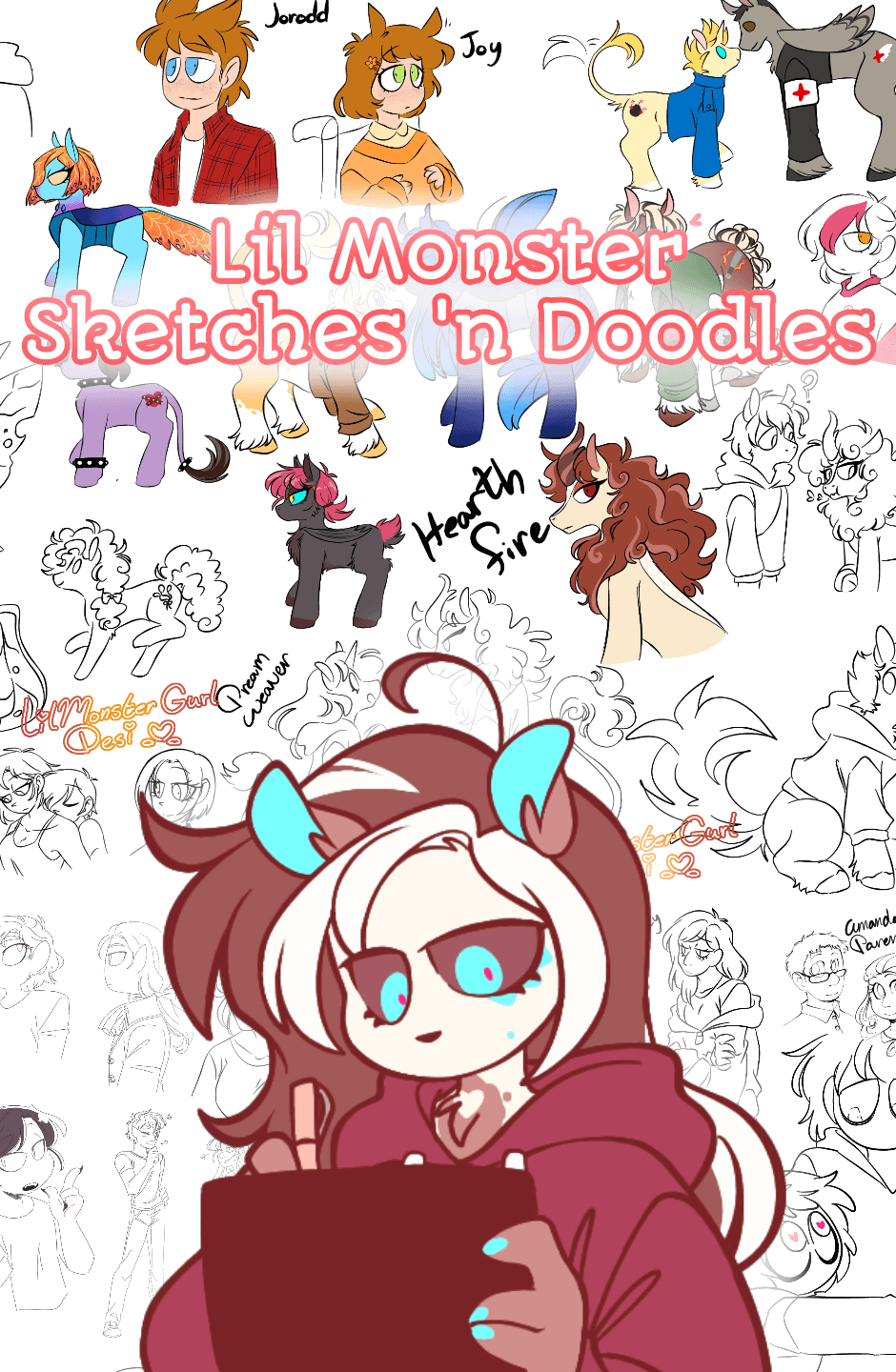 Lil Monster Sketches n Doodles
