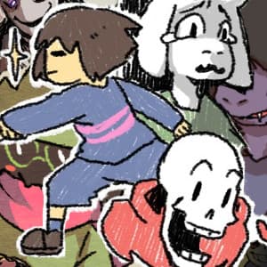 Undertale/Deltarune Fan Comics