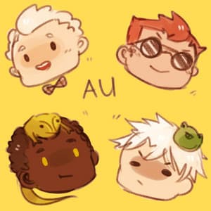 Good Omens - Get Along AU
