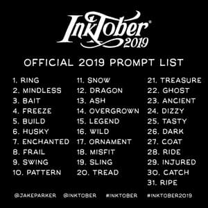 My first Inktober challenge!