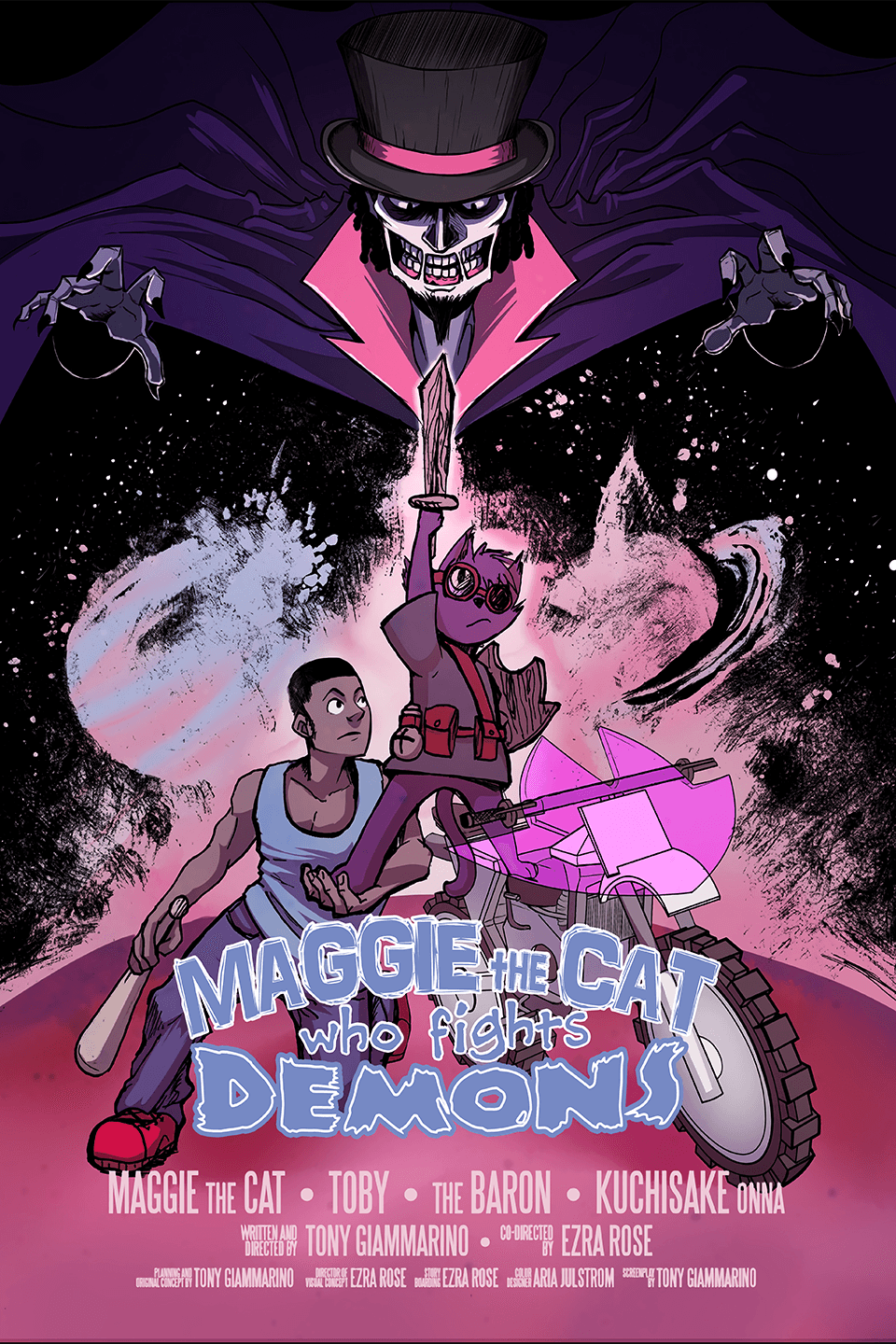 Maggie. the Cat Who Fights Demons