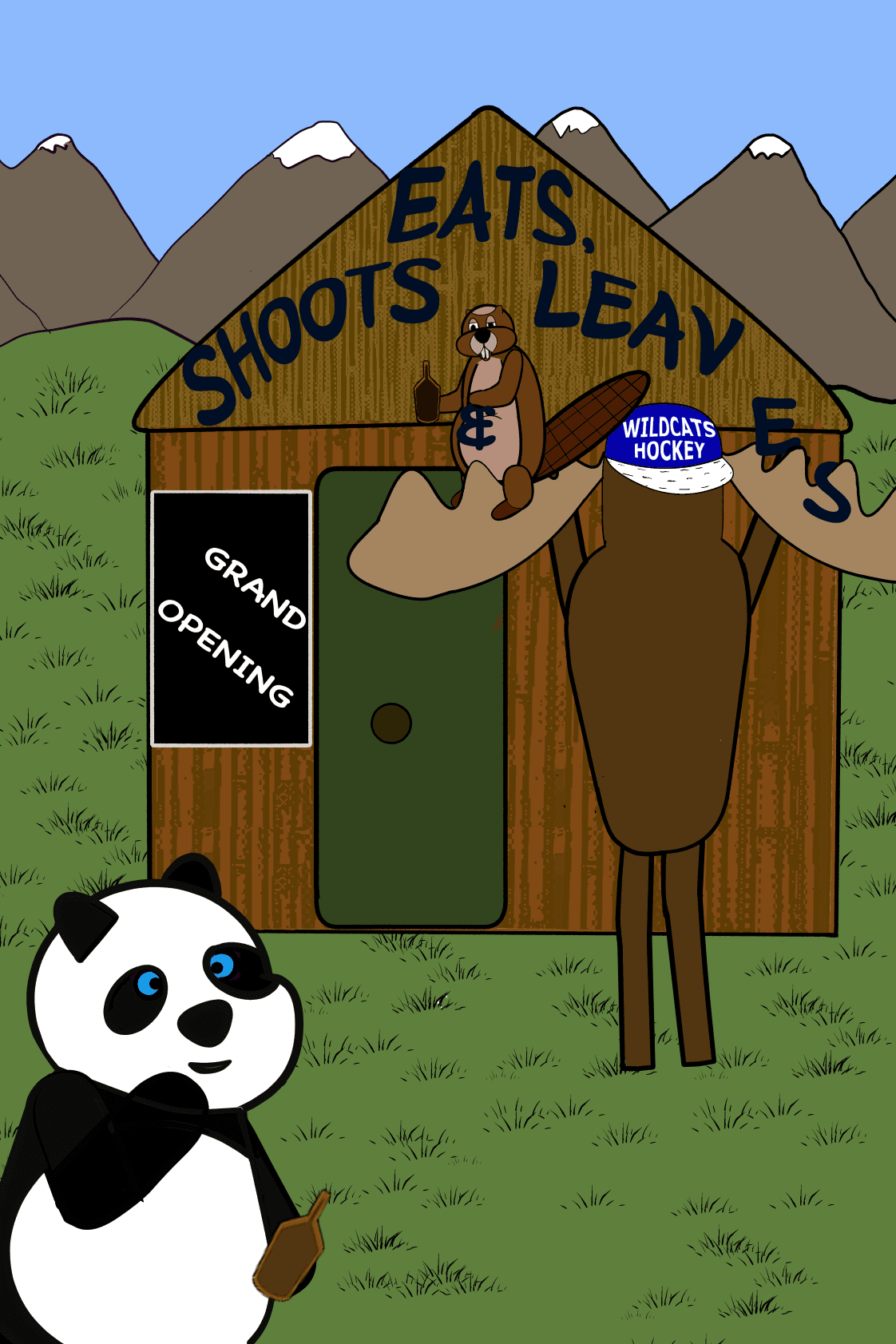 Eats, Shoots & Leaves