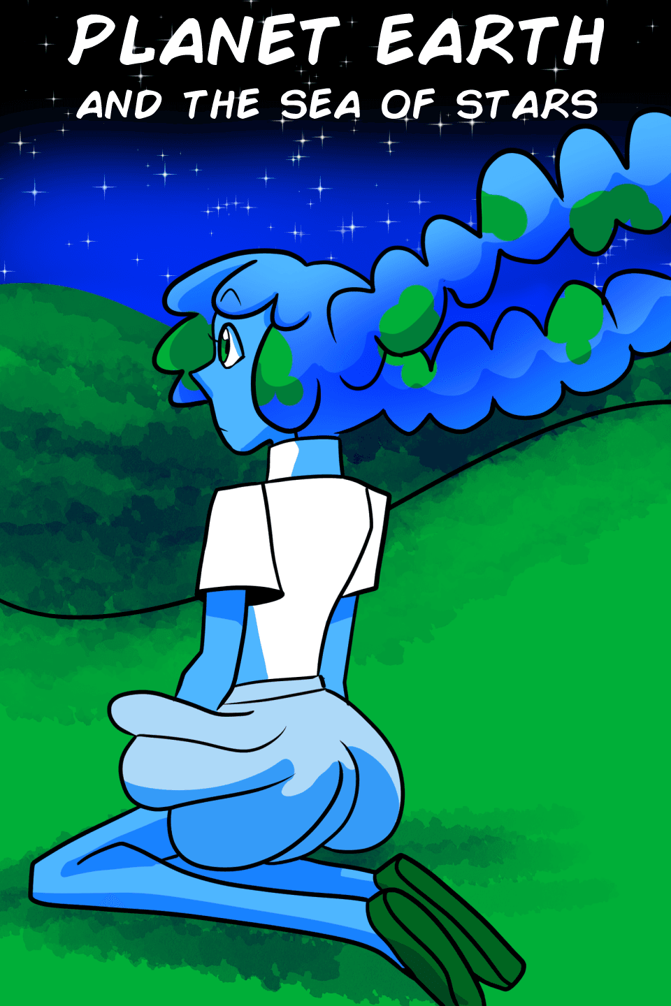 Planet Earth And The Sea Of Stars